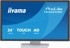 IIYAMA Monitor T2452MSC-W2AG / 24", 1920 x 1080, IPS, 120 Hz, 5 ms, HDMI, DisplayPort, dodirni, bijela